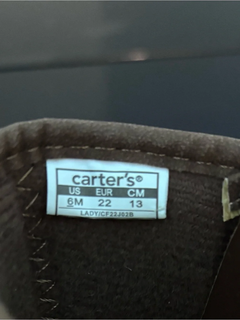 Carter's Brown Mid-Calf Girls' Buckle Boots